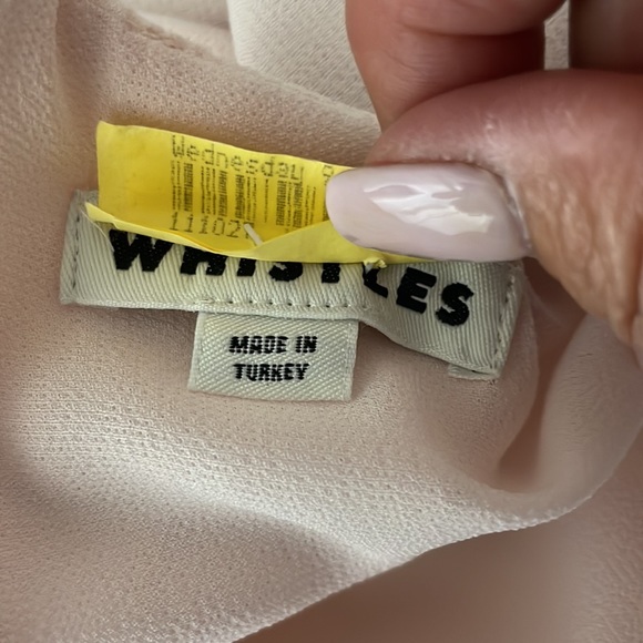 Whistles Ali pale pink Formal Shift Dress size US 10 - Picture 9 of 10